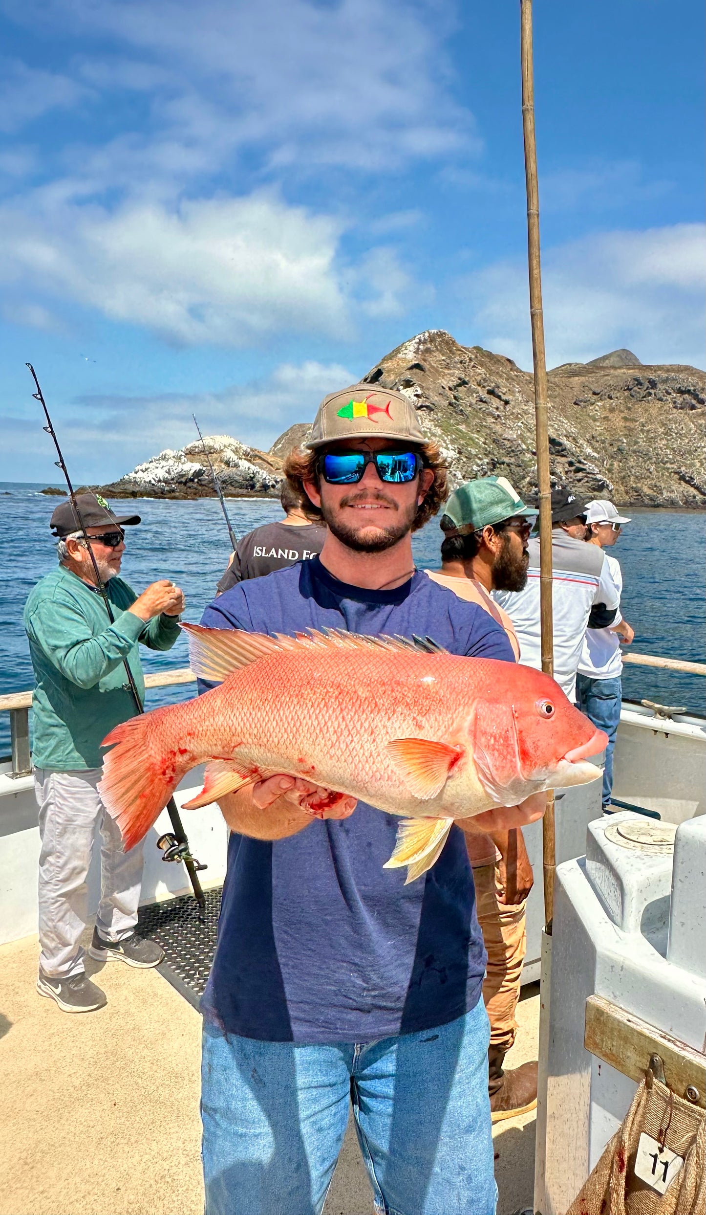 (NEW) Rasta Yellowfin khaki 5 panel camper