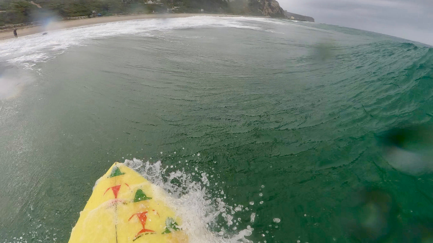 Rasta Yellowfin black flat bill