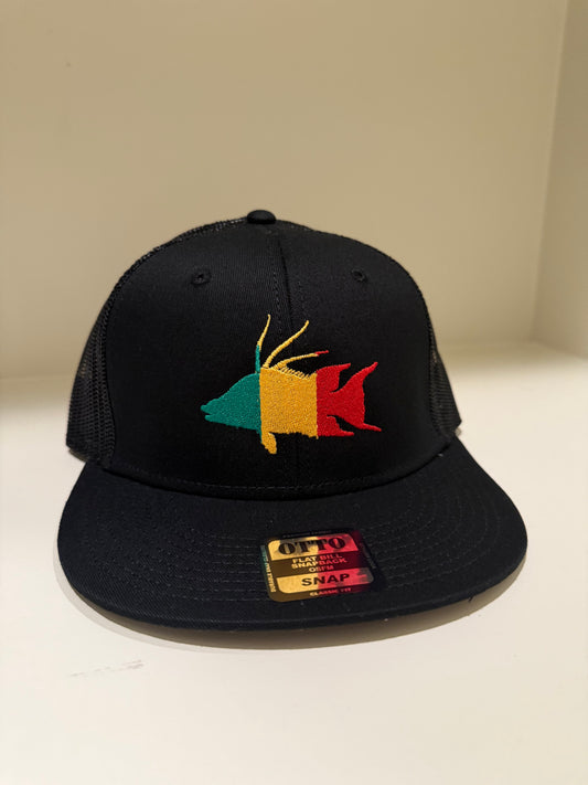 Rasta Hogfish black flatbill