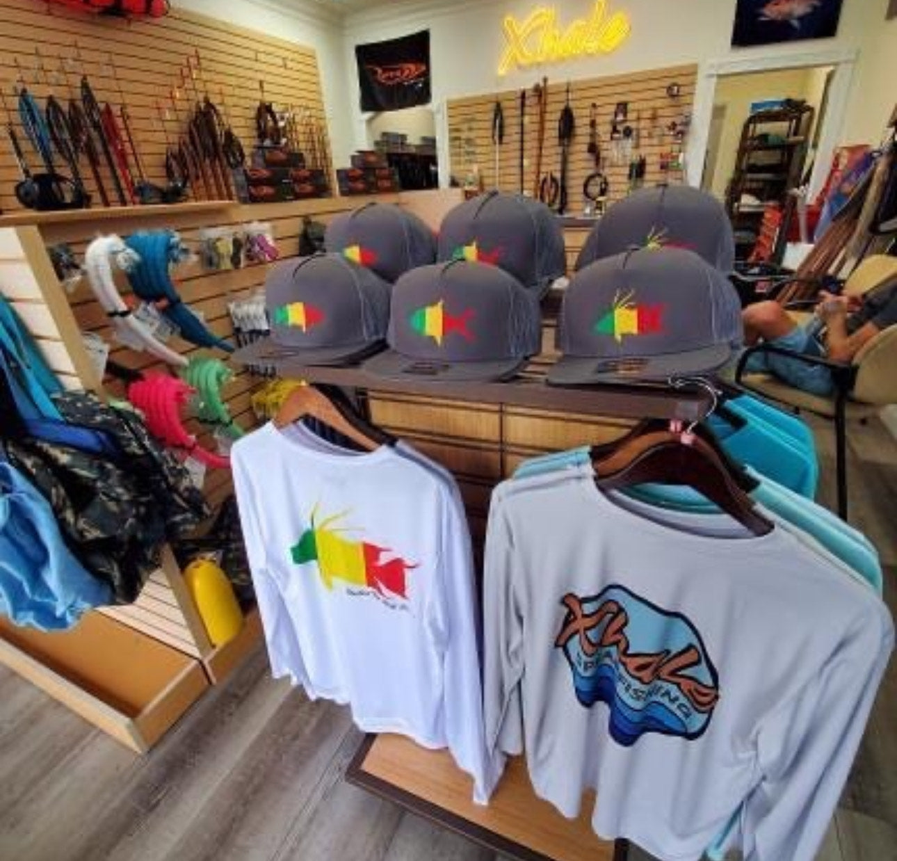 Rasta Permit camo flat bill