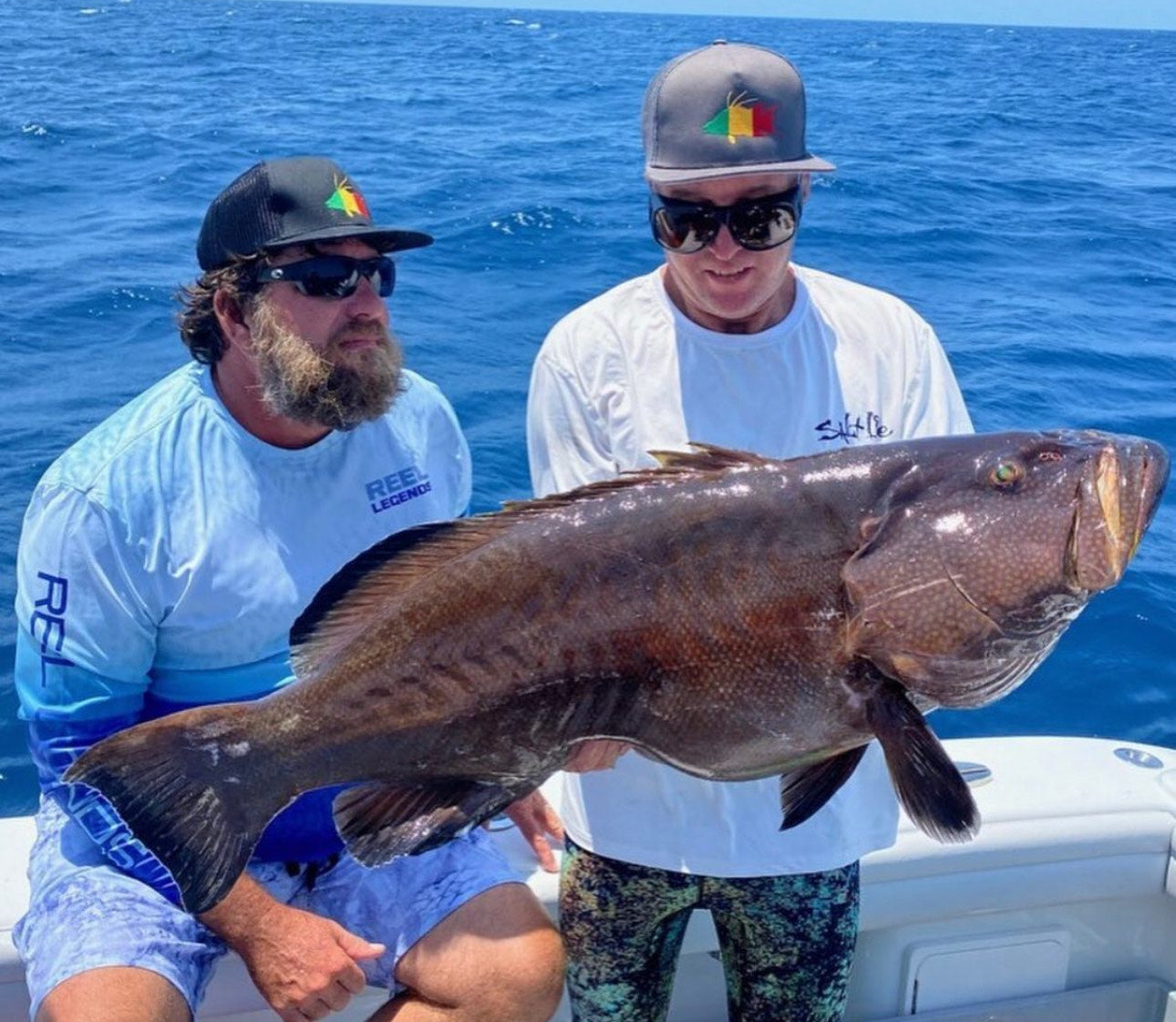 Rasta Hogfish grey flat bill