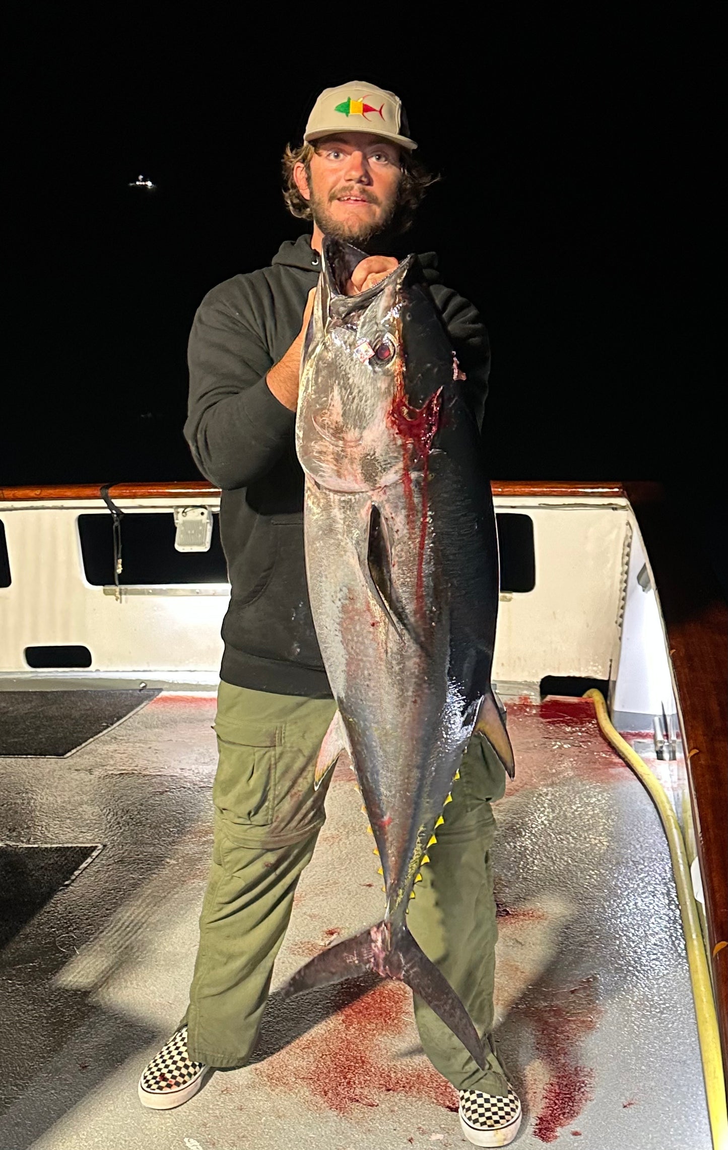 (NEW) Rasta Yellowfin khaki 5 panel camper