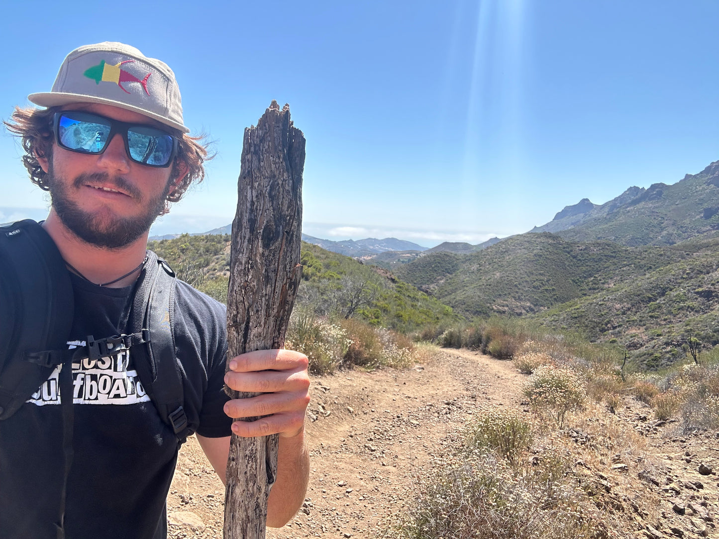 (NEW) Rasta Yellowfin khaki 5 panel camper